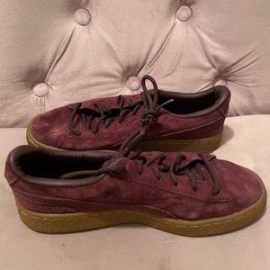 Puma suede shoes
